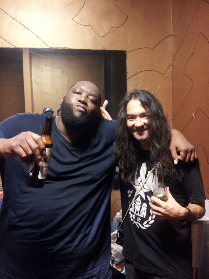 Thanks to Wit-E Beats I met Killer Mike